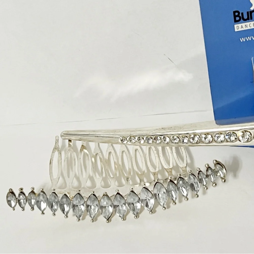 Bun Head Hair Dance Accessories Capezio Jeweled Clip Comb